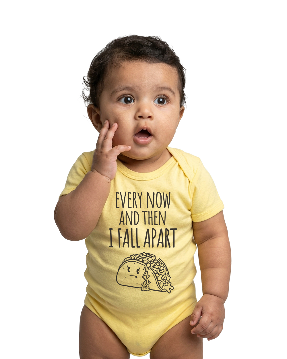 Every Now and Then I Fall Apart Baby Bodysuit | Infant Onesie