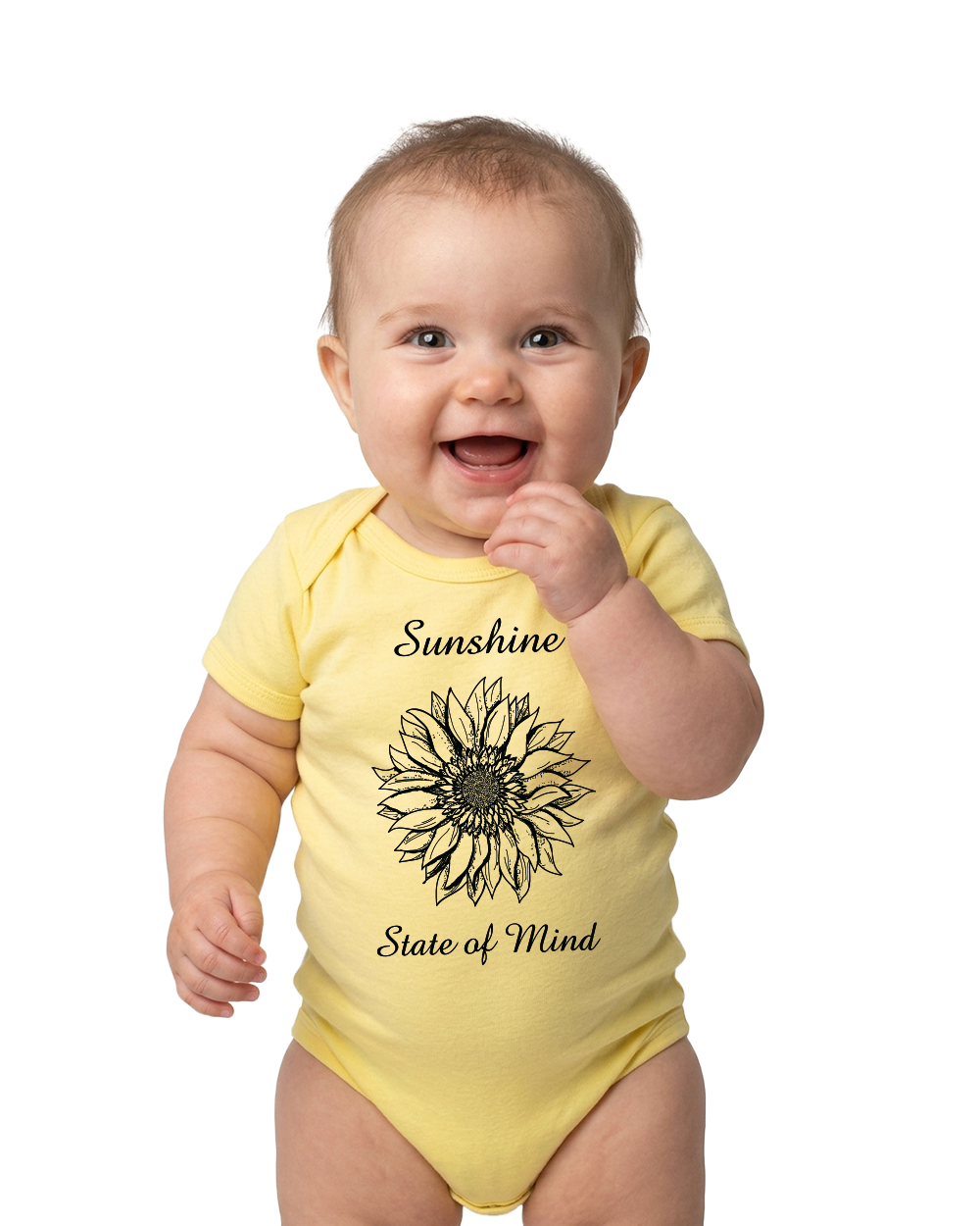 Sunshine State of Mind Baby Bodysuit | Infant Onesie