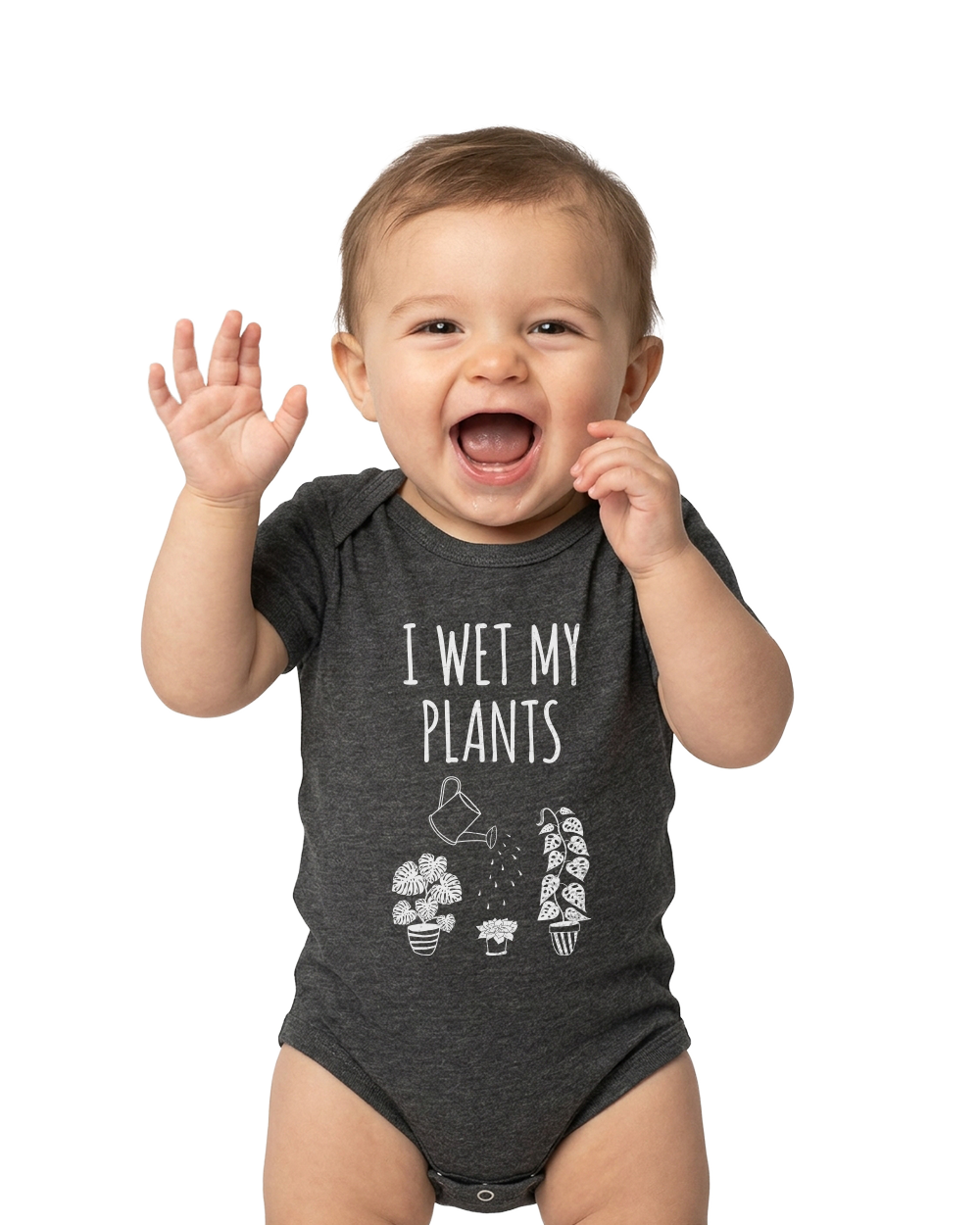 I Wet My Plants Baby Bodysuit | Infant Onesie - Gardens of Honey