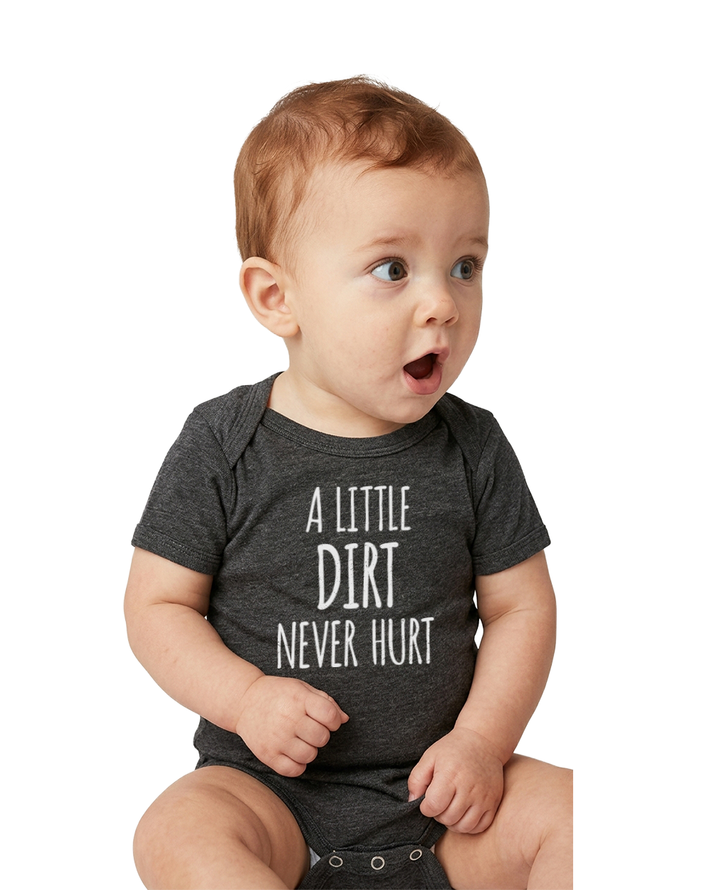 A Little Dirt Never Hurt Bodysuit Infant Onesie (Copy) - Gardens of Honey