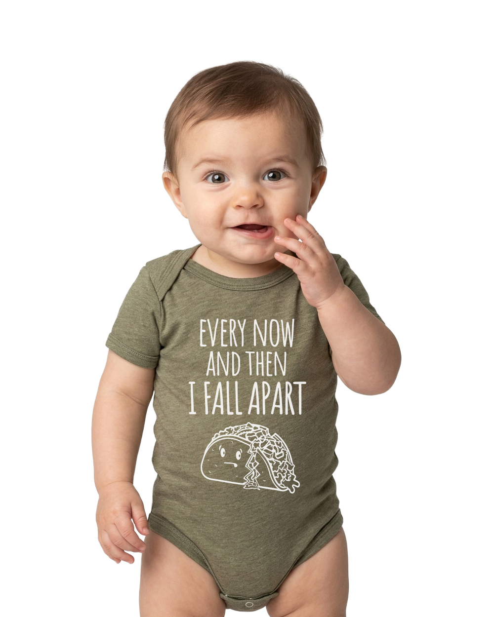 Every Now and Then I Fall Apart Baby Bodysuit | Infant Onesie