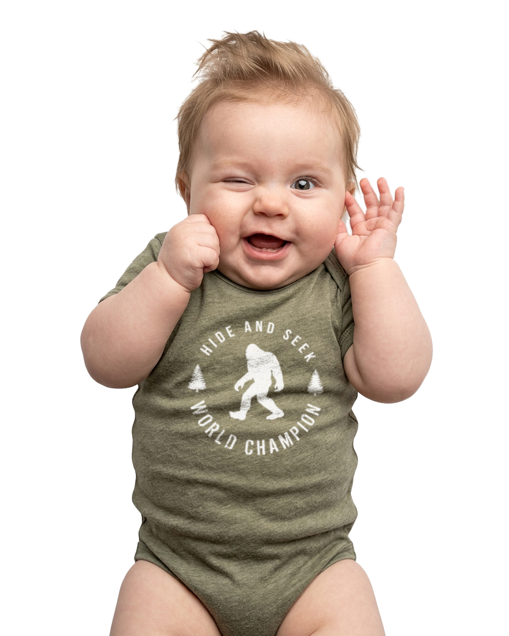 Hide and Seek World Champion Baby Bodysuit | Infant Onesie - Gardens of Honey