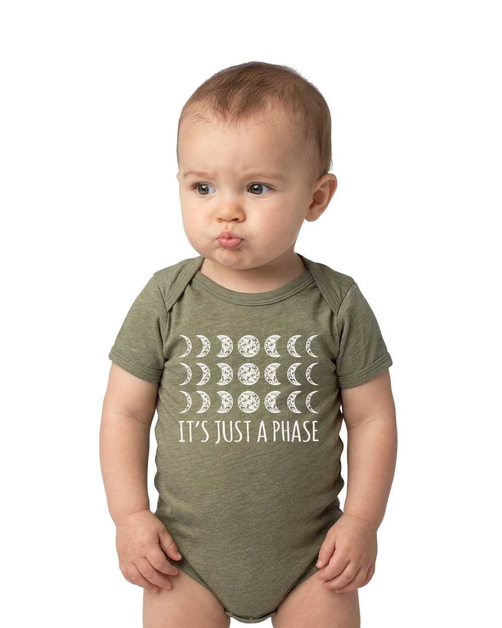 Just A Phase Baby Bodysuit | Infant Onesie