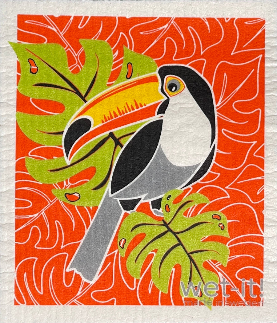 TOUCAN SWEDISH DISHCLOTH