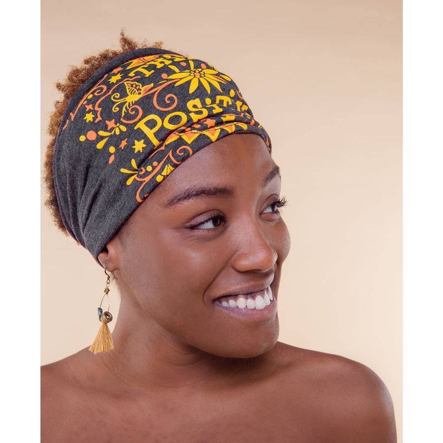 THINK POSITIVE BOHO HEADBAND - Bee The Change