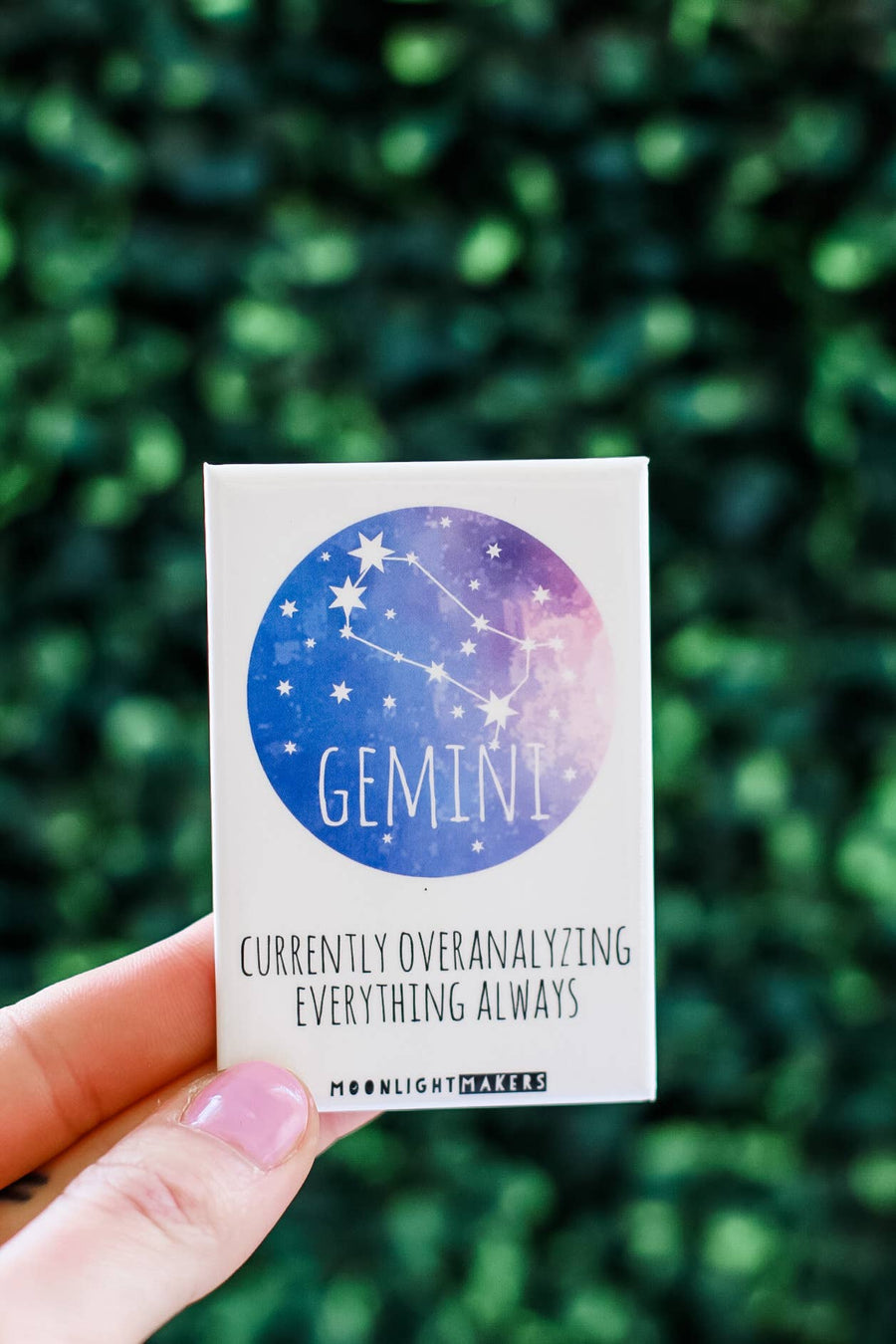 Gemini (Signs Of The Zodiac) Magnet