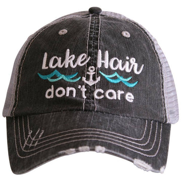 LAKE HAIR DON'T CARE TRUCKER HAT