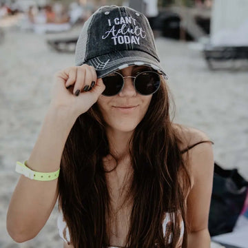 I CAN'T ADULT TODAY TRUCKER HAT