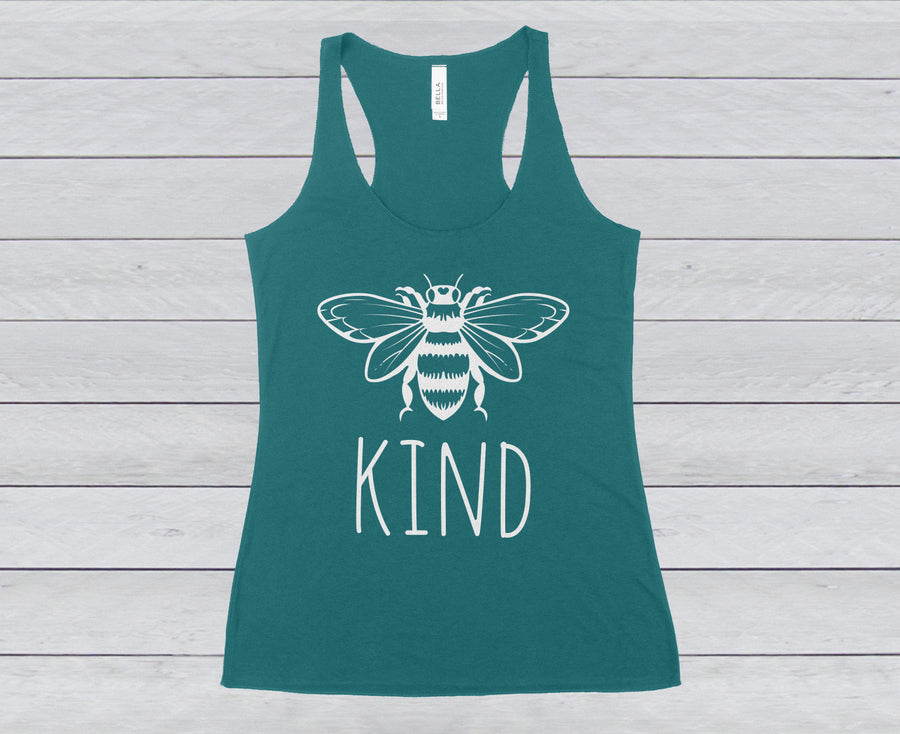 BEE KIND WOMEN'S RACERBACK TANK