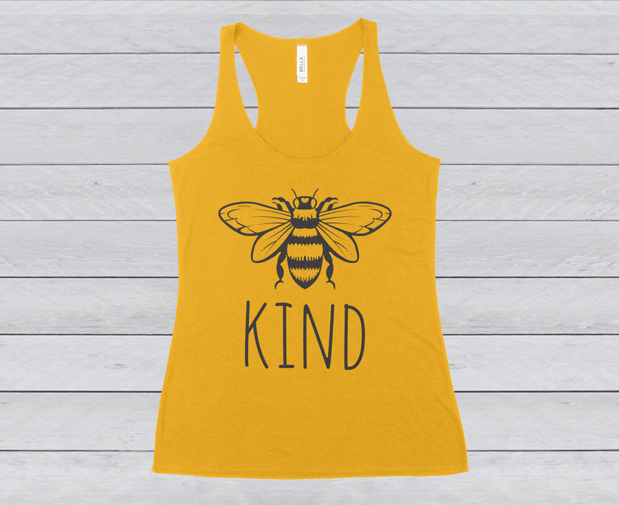 BEE KIND WOMEN'S RACERBACK TANK