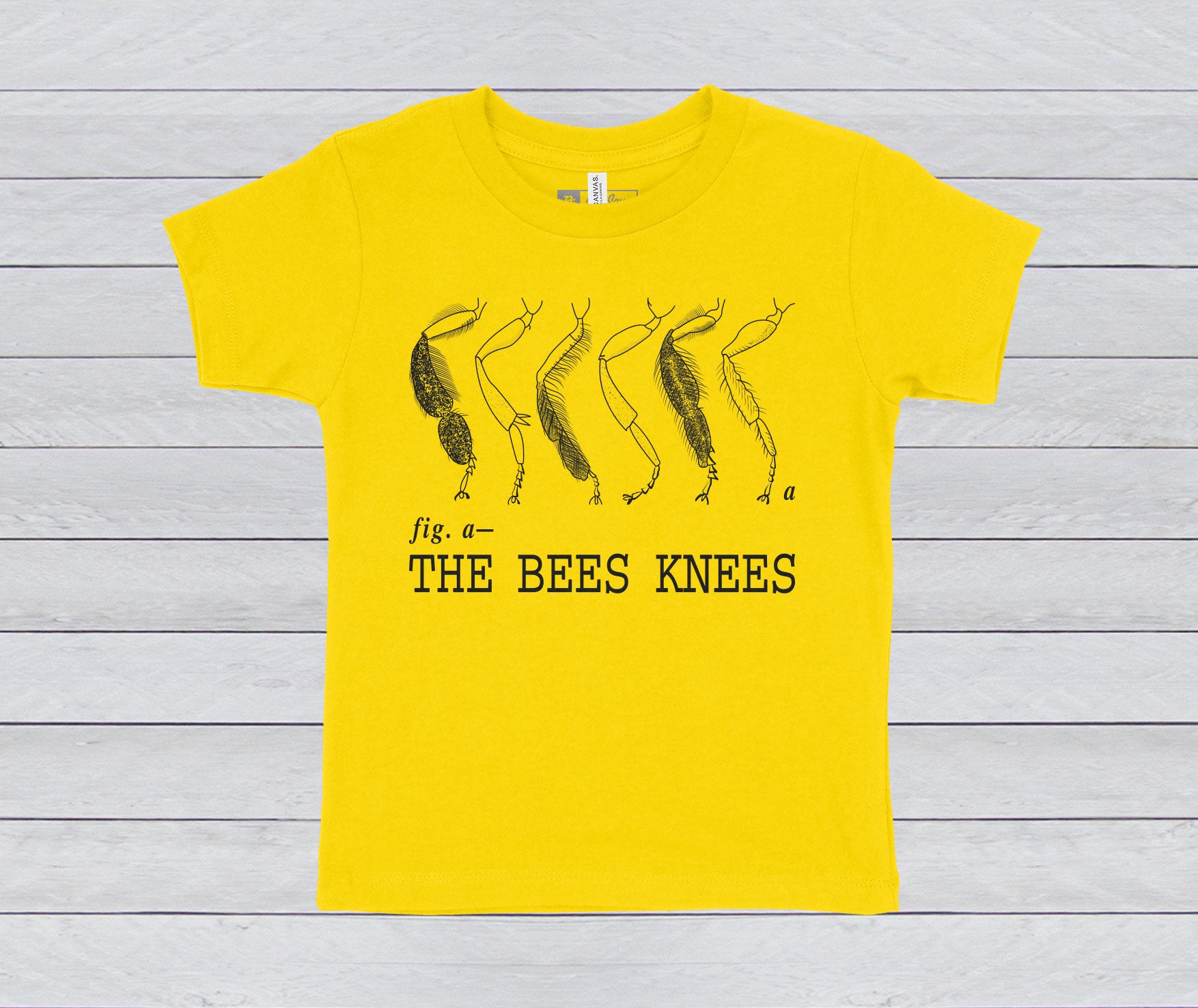THE BEES KNEES TODDLER TEE - Gardens of Honey