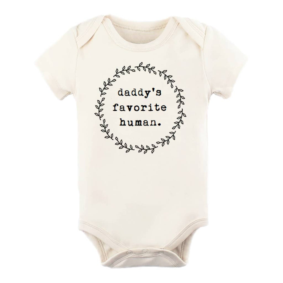 DADDY'S FAVORITE HUMAN ORGANIC BABY BODYSUIT - Bee The Change