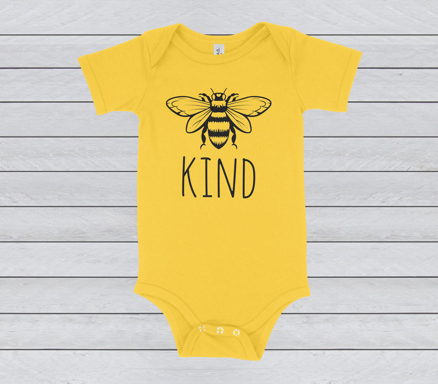 BEE KIND BABY BODYSUIT - INFANT ONESIE