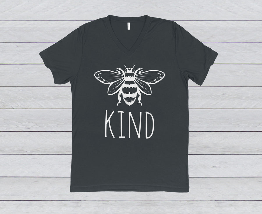 Bee Kind Unisex V-Neck T-Shirt