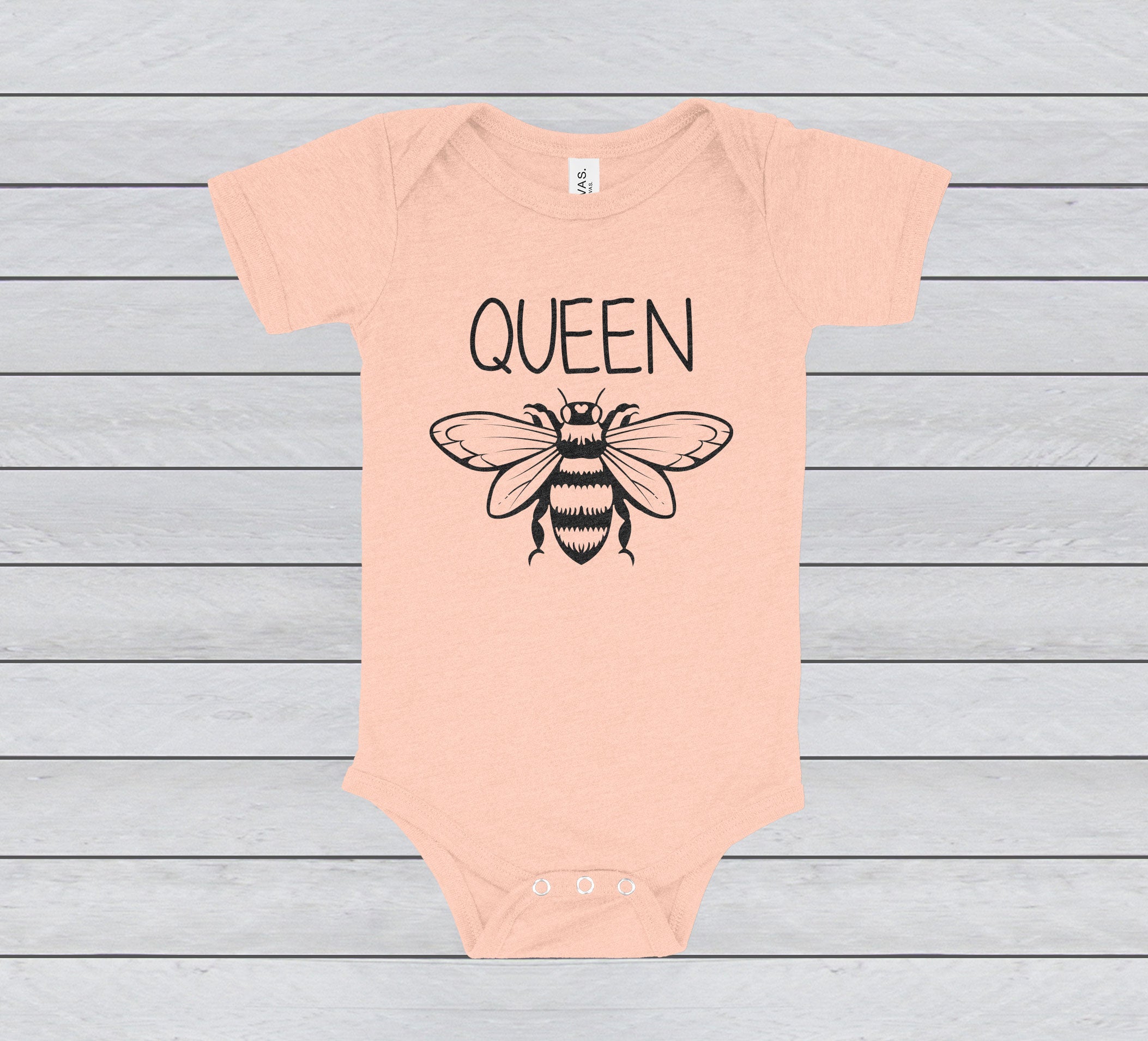 QUEEN BEE BABY BODYSUIT - INFANT ONESIE