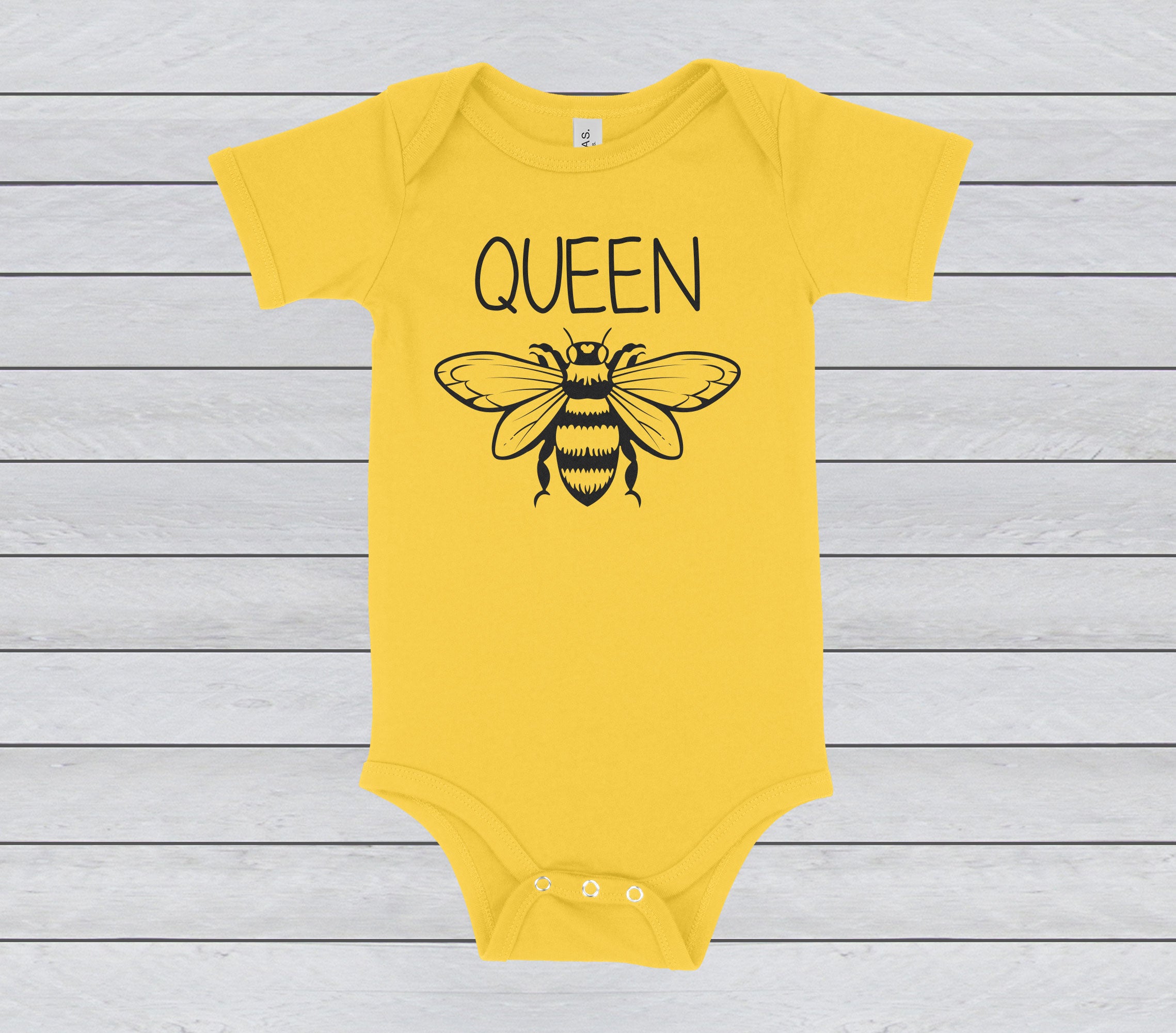QUEEN BEE BABY BODYSUIT - INFANT ONESIE