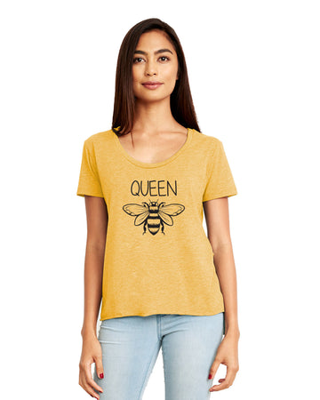 Queen Bee Women's Scoop Neck T-Shirt