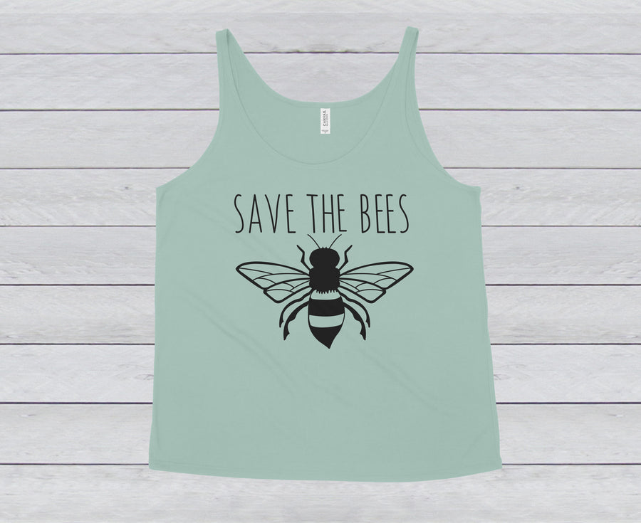 SAVE THE BEES WOMEN'S SLOUCHY TANK