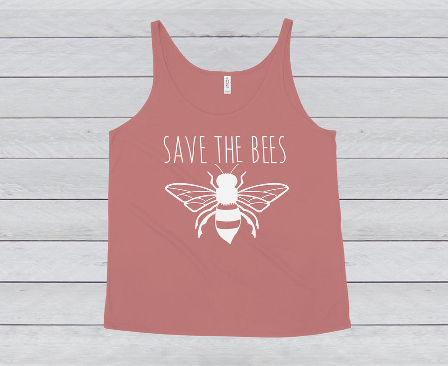SAVE THE BEES WOMEN'S SLOUCHY TANK
