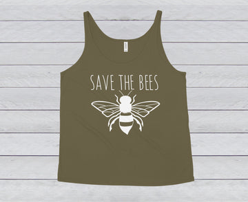 SAVE THE BEES WOMEN'S SLOUCHY TANK