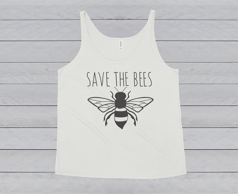 SAVE THE BEES WOMEN'S SLOUCHY TANK