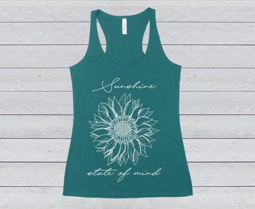 SUNSHINE STATE OF MIND WOMEN'S RACERBACK TANK