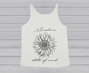 SUNSHINE STATE OF MIND WOMEN'S SLOUCHY TANK
