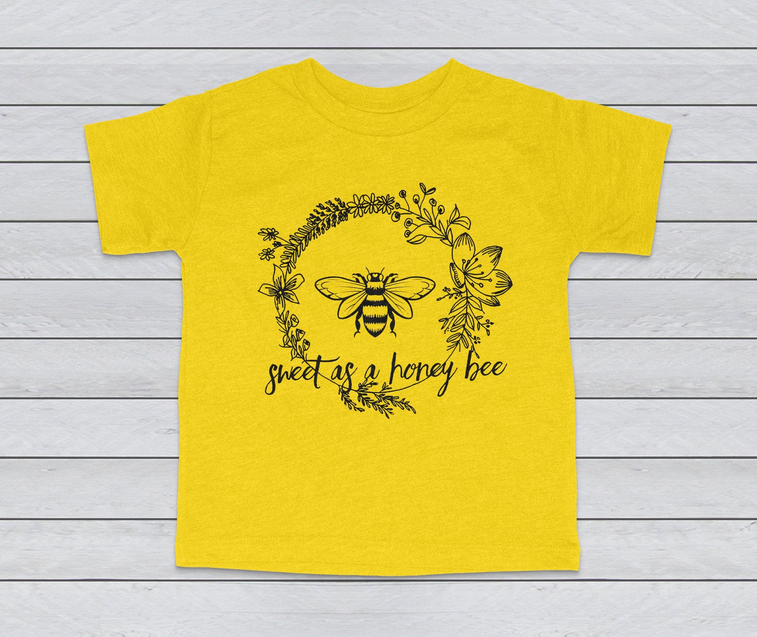 SWEET AS A HONEYBEE TODDLER TEE - Gardens of Honey