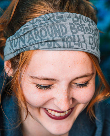 Positive Messages Boho Headband